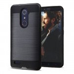 Wholesale ZTE ZMAX Pro, ZTE Z981 Armor Hybrid Case (Black)